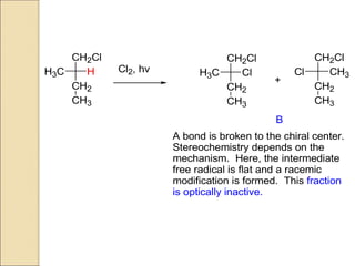 Stereochemistry (Reactions of Chiral Molecules) | PDF