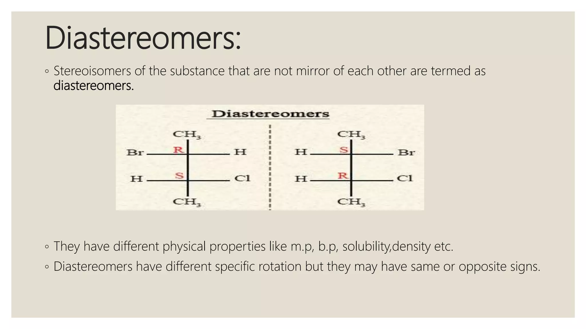 Stereoisomerism and its kinds | PPTX
