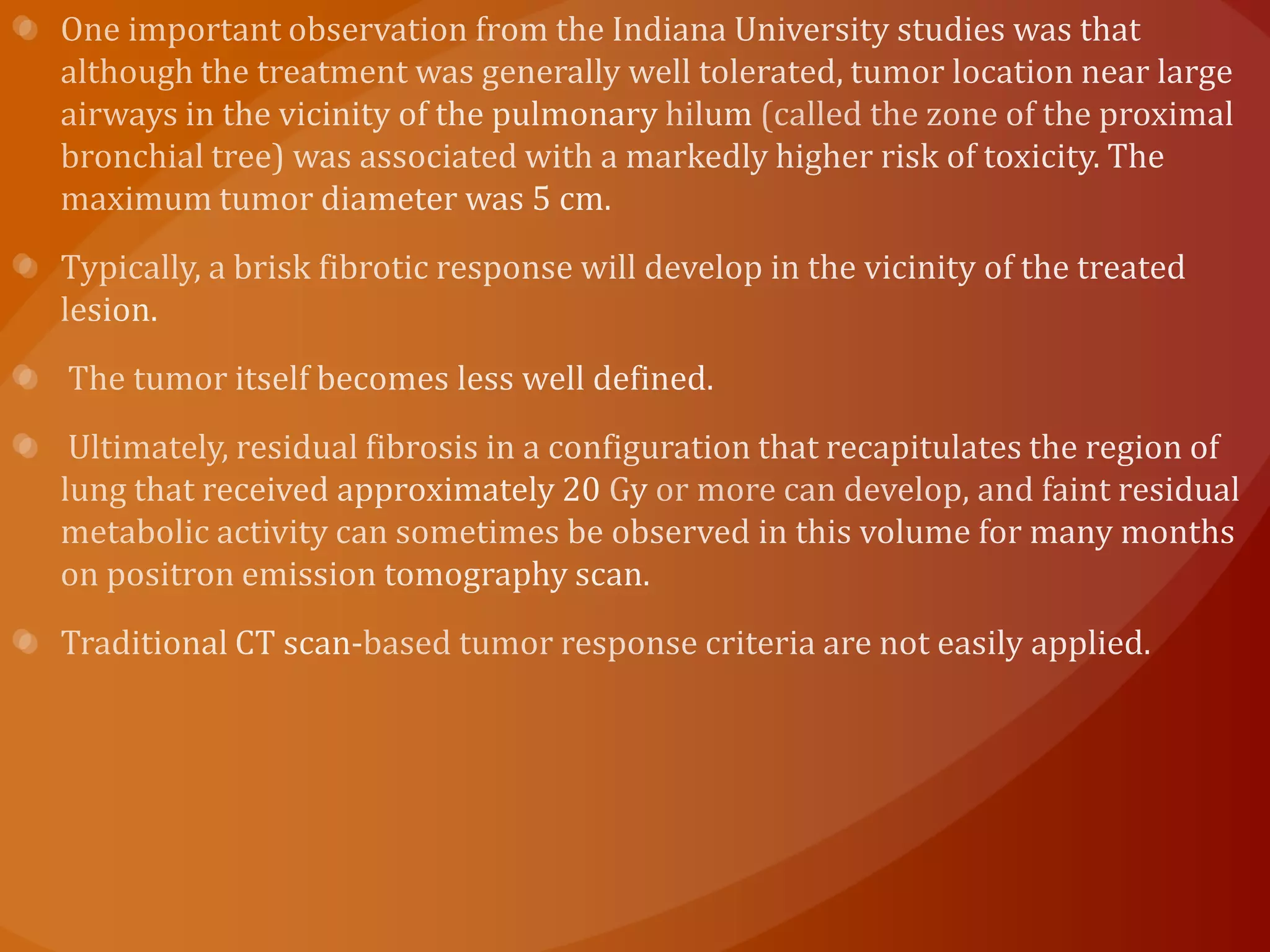 Stereotactic body radiation therapy