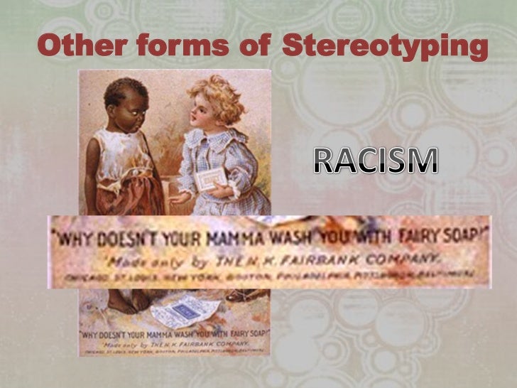 Stereotypes and alternative lifestyles