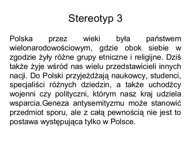 Stereotypy o Polakach