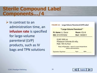Medication Orders and Labeling | PPTX