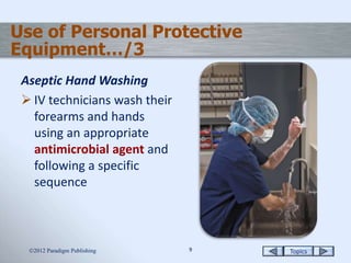 Aseptic Garbing, Hand Washing, and Gloving | PPTX