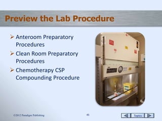 Chemotherapy Products and Procedures | PPTX