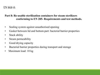 Sterile container system | PPT