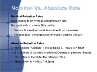 Sterile Filtration | PPT