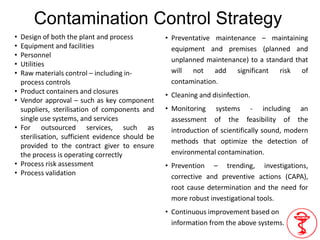 Contamination Control Strategy Implementation Process Sterile Products Manufacturing-EU GMP Annex-1.pptx