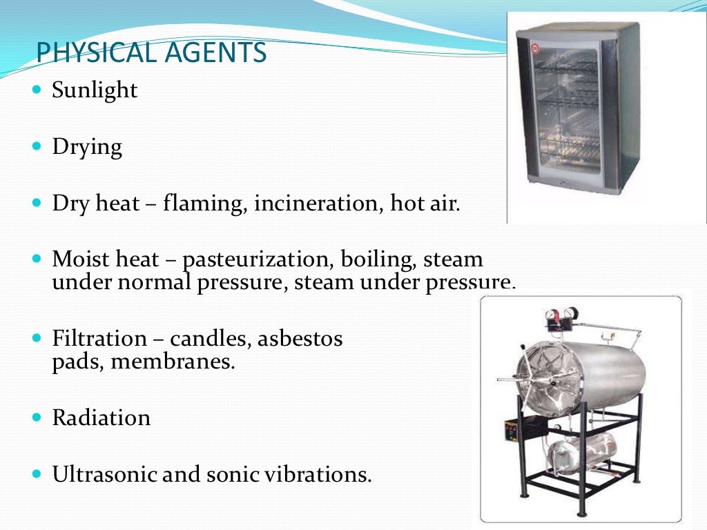 Sterilisation chemical methods
