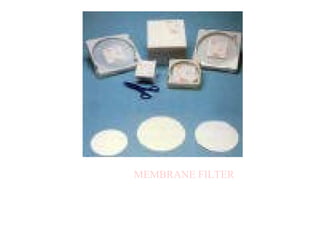 MEMBRANE FILTER
 