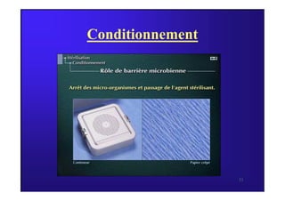 Conditionnement
31
 