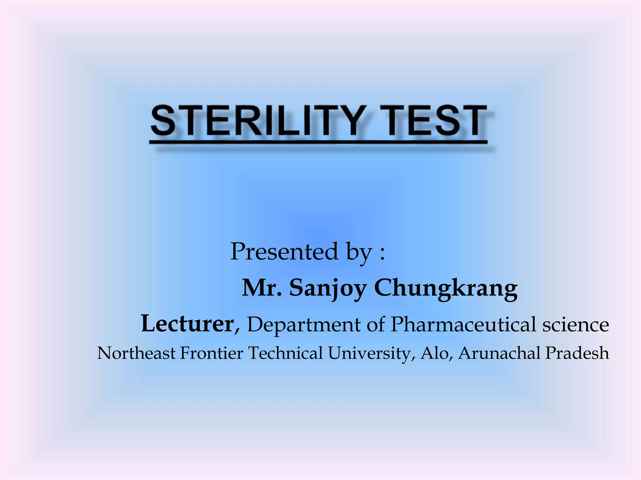 Sterility Test.pptx