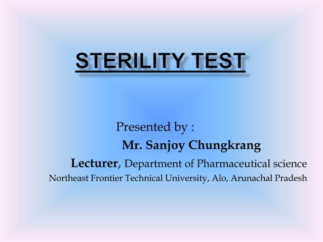 Sterility Test.pptx
