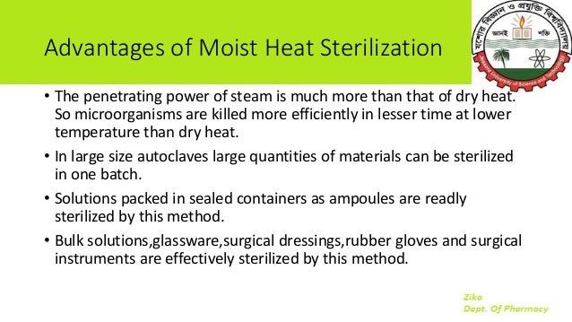 Moist Heat Sterilization Shefalitayal