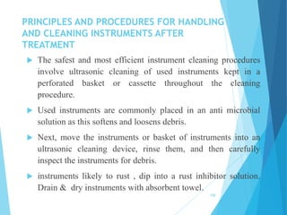 Sterilization and disinfection in dentistry | PPTX