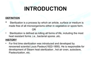 Stérilisation : définition et explications