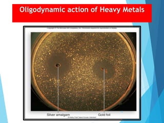 Oligodynamic action of Heavy Metals
66
 