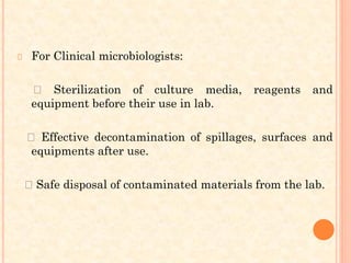 Sterilization and disinfection for lab technicians.pdf