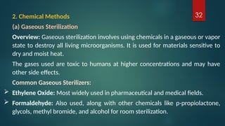 Sterilization Methods: Physical & Chemical | PPTX