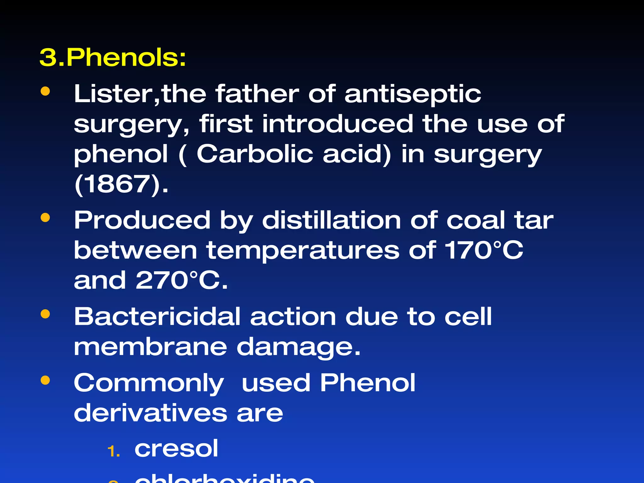 Sun light: Active germicidal effect due to its content of ultraviolet rays . Natural method of sterilisation of water in tanks, rivers and lakes. 