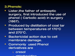 Sun light: Active germicidal effect due to its content of ultraviolet rays . Natural method of sterilisation of water in tanks, rivers and lakes. 