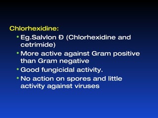 Heat : Principle: Dry heat kills the organism by denaturation  of the bacterial proteins,  oxidative damage toxic effect of elevated levels of electrolytes . 