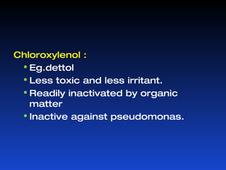 Heat : Principle: Moist  heat kills the organism by  denaturation of the bacterial proteins coagulation of the bacterial proteins 