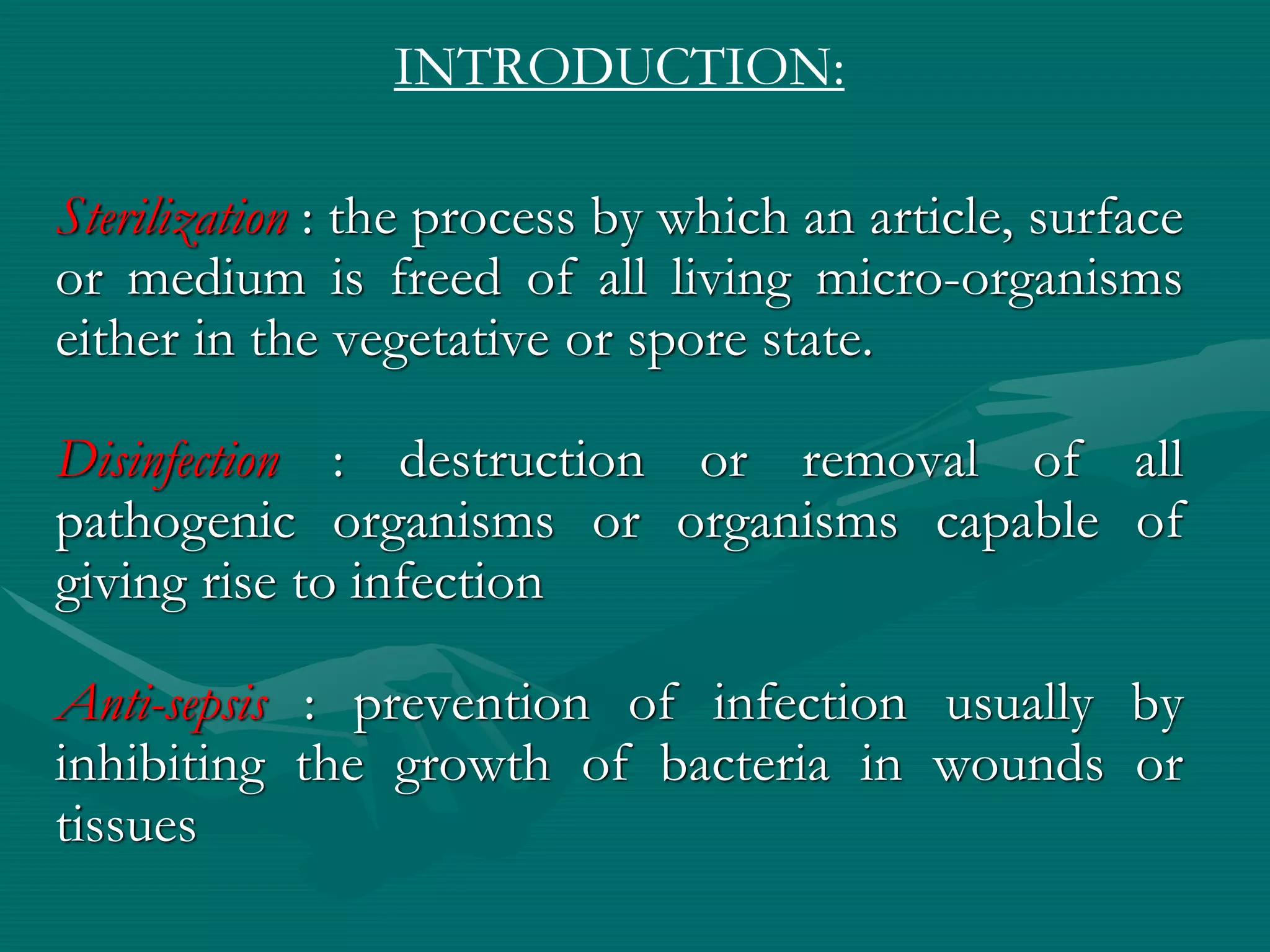 Sterilization And Disinfection Pdf