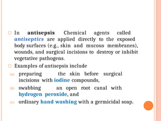 Sterilization and disinfection.pptx alcohol | PPTX