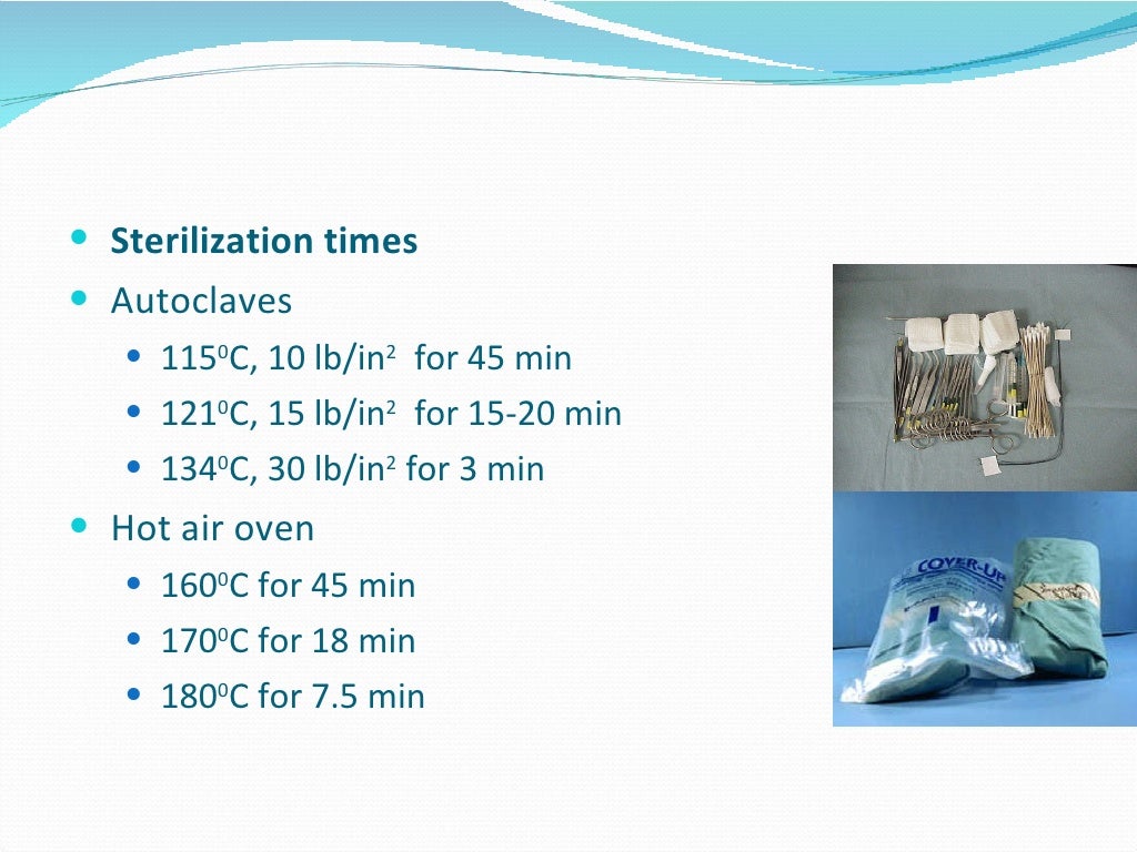 Sterilization+ Disinfection