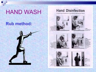 HAND WASH Rub method: 