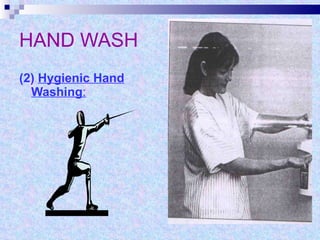 HAND WASH (2)  Hygienic Hand Washing : 