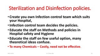 BIOSAFETY OF OPERATION THEATRES Principles in Reduction of Infections | PDF