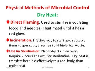 Sterilization physical methods | PPTX
