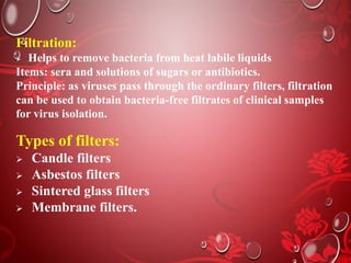 Sterilization ppt ...2 | PDF
