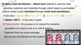 Sterilization techniques | PPT