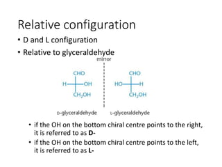 Steriochemistry of organic compounds optical activity : configuration ...