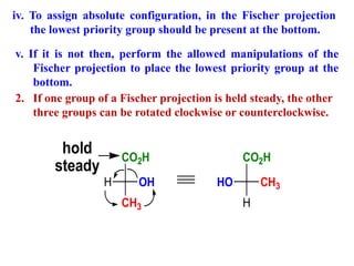 Steriochemistry syb sc | PPTX