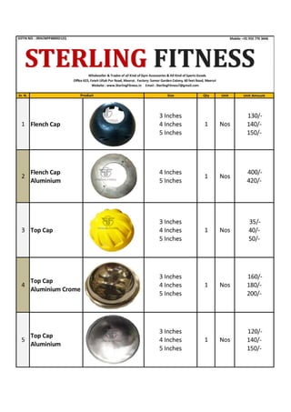 Sterling Outdoor Spare For Gym Machine.pdf