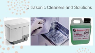 Ultrasonic Cleaners and Solutions
 