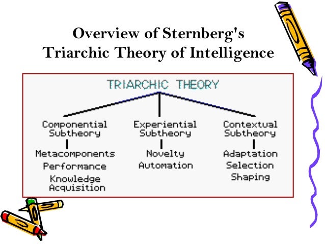 sternberg s triarchic theory of intelligence Sternberg’s multiple intelligences: accommodating students’ abilities through advanced the triarchic theory of intelligence sternberg’s triarchic. sternberg s triarchic theory of intelligence Sternberg’s multiple intelligences: accommodating students’ abilities through advanced the triarchic theory of intelligence sternberg’s triarchic.