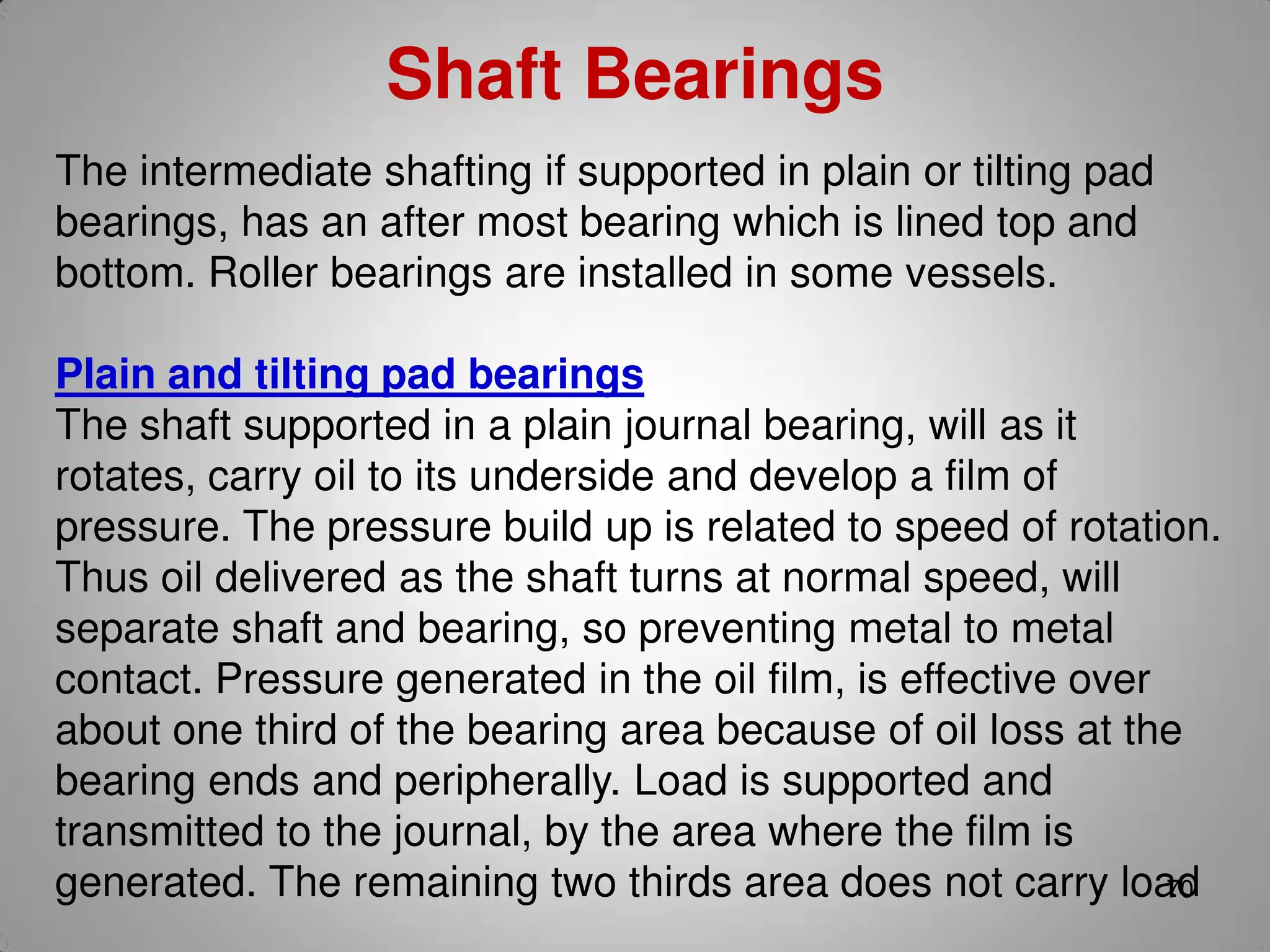 Stern Tube and Shafting Arrangements | PDF