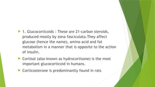 steroid hormone and their classification | PPTX
