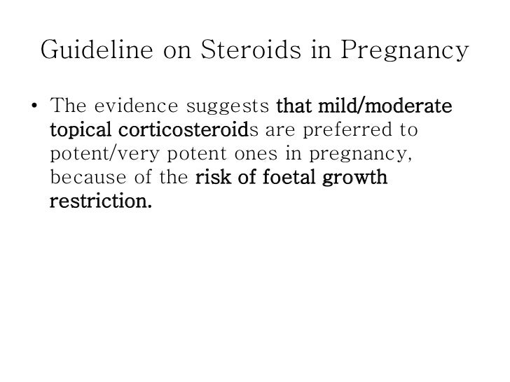마더리스크라운드 Steroid in pregnancy