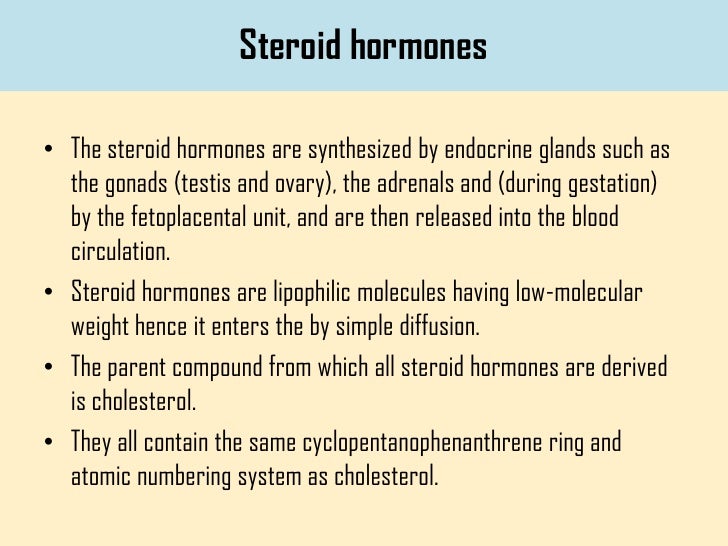Low total cholesterol hormones