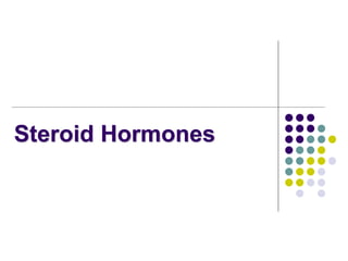 Steroid Hormones
 