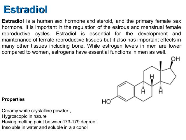 is estrogen a steroid