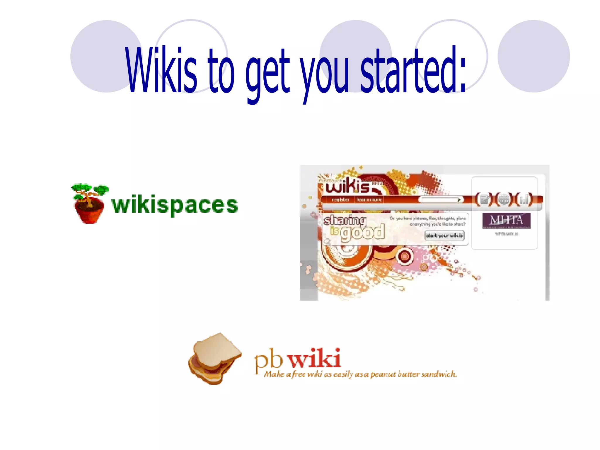 Wikis to get you started: 