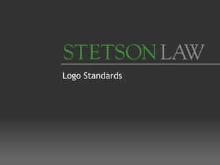 Logo Standards
 