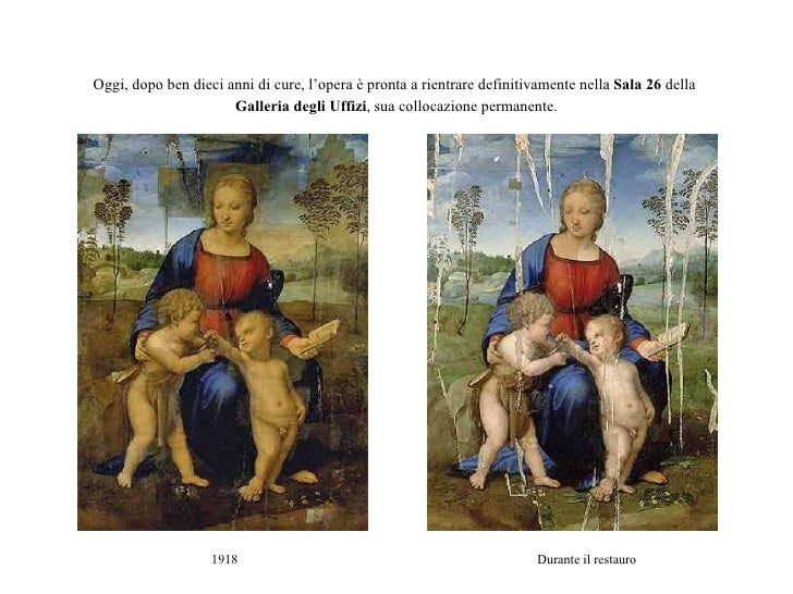 Il restauro della Madonna del Cardellino (Raffaello)