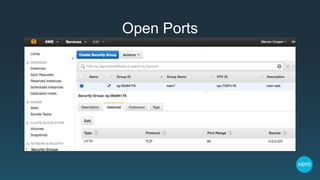 Open Ports
 
